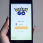 Augmented Reality - Pokemon Go Application on Smartphone Screen