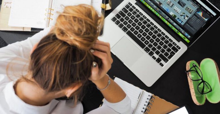 Workplace Learning - Woman Sitting in Front of Macbook