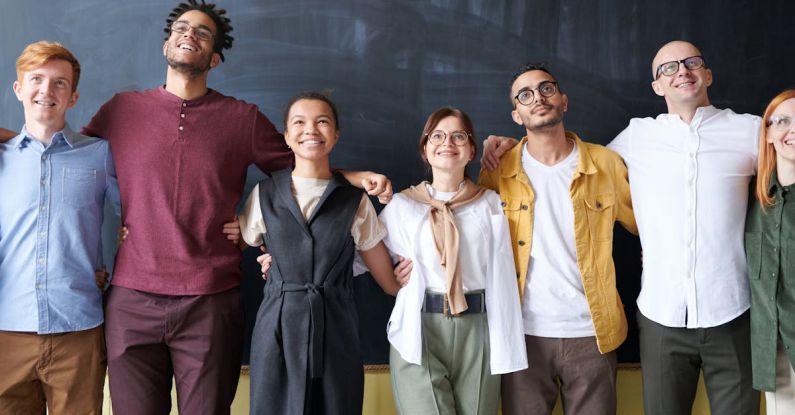 Diversity - People Taking Group Picture